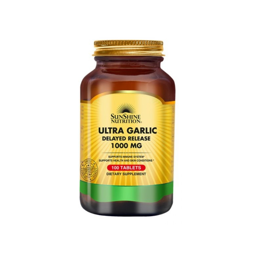 Sunshine Nutrition Ultra Garlic Delayed Release 1000mg 